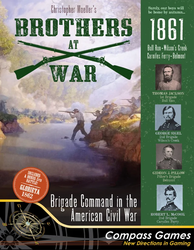 Brothers at War: 1861 box cover