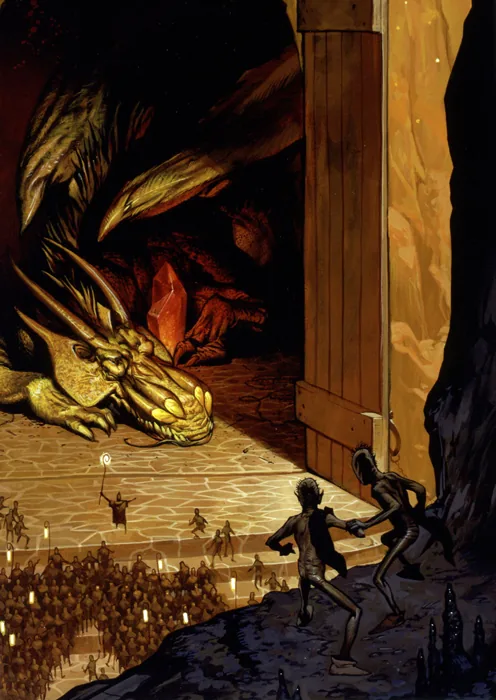JLA: A League of One — interior page — painting by Christopher Moeller, © DC Comics