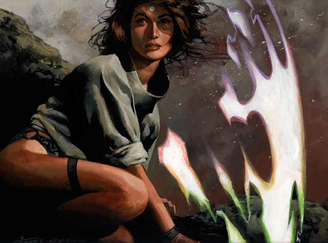 Shelter — painting by Christopher Moeller, © Wizards of the Coast