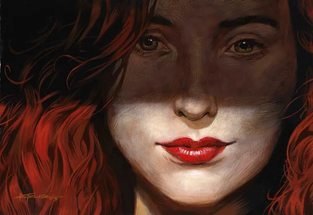 Tori — painting by Christopher Moeller, © Christopher Moeller